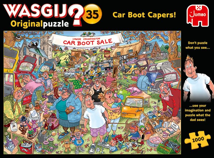 Amazon.com: Jumbo, Wasgij, Retro Original 35 - Car Boot Capers